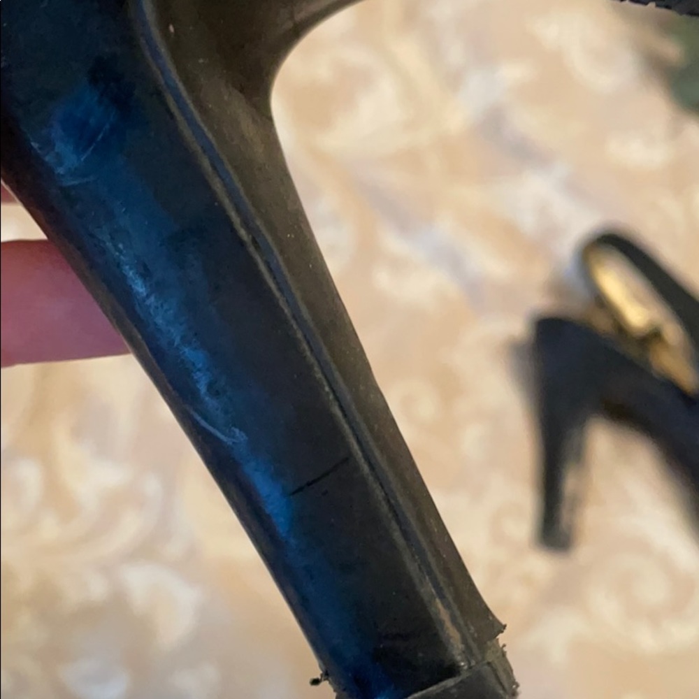 Anne Klein Black Slingbacks - Picture 5 of 12